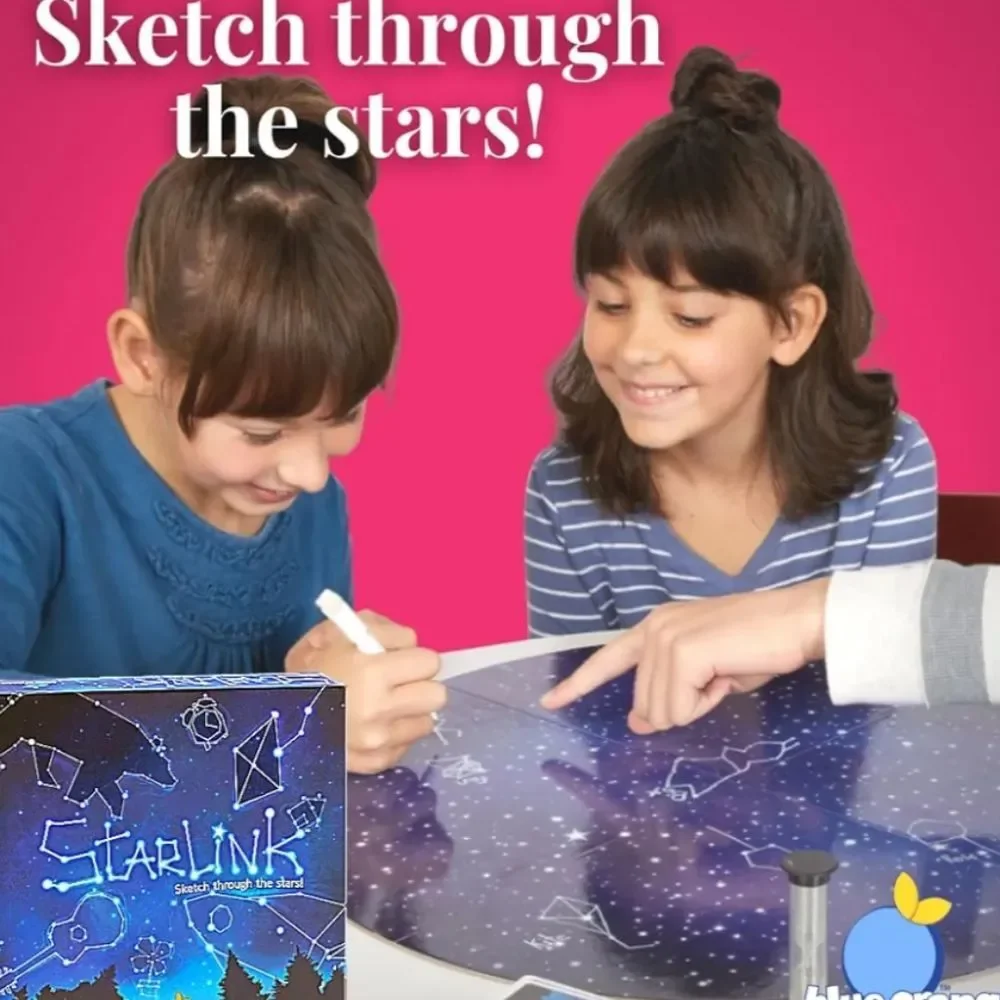 Starlink Constellation Drawing Party Game Ages 8+ Like NEW Birthdays Gifting